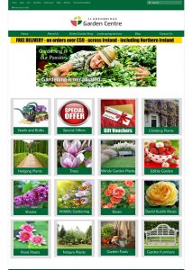 Clarenbridge Garden Centre Website by PMR Web Marketing