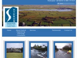 Brochure Websites - PMR Web Marketing - Hydros Engineering Hydrologist - Website Design Galway Ireland 